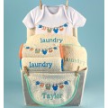 Baby Laundry Personalized Baby Gift Basket
