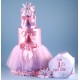 Baby's First Birthday Tutu Diaper Cake