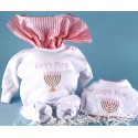 Baby's First Chanukah Personalized Baby Gift-girl