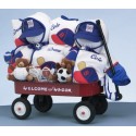 Boys Deluxe Welcome Wagon Personalized Gift For Twins