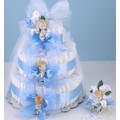 Diaper Cake Delight Baby Boy Gift