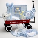 Forever Baby Book Deluxe Welcome Wagon Keepsake Baby Boy Gift