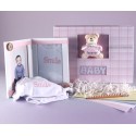 Keepsake Photo Album & Picture Frame Baby Girl Gift Set
