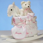 Personalized Rocking Horse Baby Girl Gift