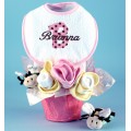 Pots of Luck Personalized Baby Girl Gift