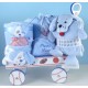"Puppy Love" Deluxe Welcome Wagon Baby Boy Gift