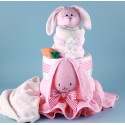 Ricki Rabbit Diaper Cake Baby Gift