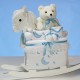 Rocking Horse & Layette Baby Boy Gift