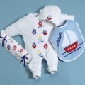 "Sail Away" Layette Personalized Baby Gift