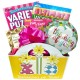 Thinking of You Gift Basket for Women with Puzzle Books and Snack