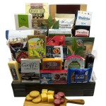 Gourmet Meat, Cheese & Treats Gift Basket
