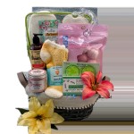 Spa, Bath & Relaxation Gift Basket for Her