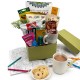 Adult Coloring & Treats Gift Basket