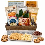Meat & Cheese Gourmet Gift Basket