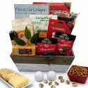 Golf Practice Gear & Gourmet Snack Gift Basket