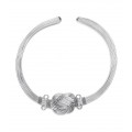 Buddha Knot Necklace - Silver - Matr Boomie (Jewelry)