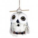 Felt Birdhouse - Snowy Owl - Wild Woolies