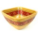 Hand-painted Square Bowl in Honey - Encantada