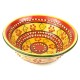 Hand-painted Round Bowl in Red - Encantada
