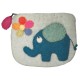 Felt Coin Purse - Jumbo - Wild Woolies (P)