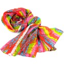 Brighten Up Your Day Cotton Scarf - Asha Handicrafts