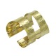 Hammered Swirl Cuff - Gold - WorldFinds