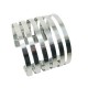 Six Band Cuff - Silver - WorldFinds