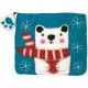 Felt Coin Purse - Polar Bear - Wild Woolies (P)