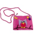 Felt Owl Purse - Global Groove (P)