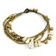 Bohemian Tear Drop Anklet White - Global Groove (J)