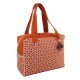 Flower of Life Retreat Bag Terracotta/Cream - Global Groove (B)