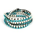 Clear Water Wrap Bracelet - Global Groove (J)