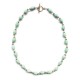 Single Strand Magazine Bead Necklace Seafoam - Imani Workshop (J)