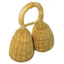 Natural Caxixi Double Shaker - Jamtown World Instruments