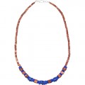 Down to Earth Necklace Blue - Global Mamas