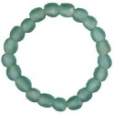 Recycled Sky Blue Pearl Glass Bracelet - Global Mamas