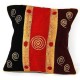Handmade Geometric Spirals Batik Cushion Cover - Tonga Textiles