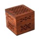Handmade Small Lattice Cutwork Wood Box - Matr Boomie (B)