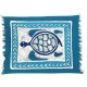Handpainted Blue Turtle Batiked Placemat - Tonga Textiles