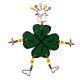 Dancing Girl Luck of the Irish Pin - Creative Alternatives