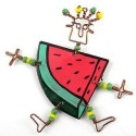 Dancing Girl Melon Slice Pin - Creative Alternatives