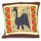 Handmade Guinea Fowl Batik Cushion Cover - Tonga Textiles