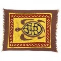 Handpainted Grey Turtle Batiked Placemat - Tonga Textiles