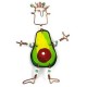 Dancing Girl Avocado Pin - Creative Alternatives