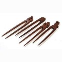 Set of Four Wooden Hair Pins - Matr Boomie (A)