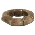 Riverbed Tagua Nut Bracelet in Chocolate - Faire Collection