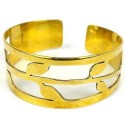 Open Leaf Bomb Casing Cuff - Craftworks Cambodia