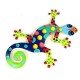 Eight Inch Metal Gecko Florida Design - Caribbean Craft