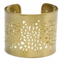 Viti Cuff Bracelet- Goldtone - Matr Boomie (Jewelry)