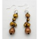 Handknotted Gold Freshwater Pearl Earrings - Starfish Project